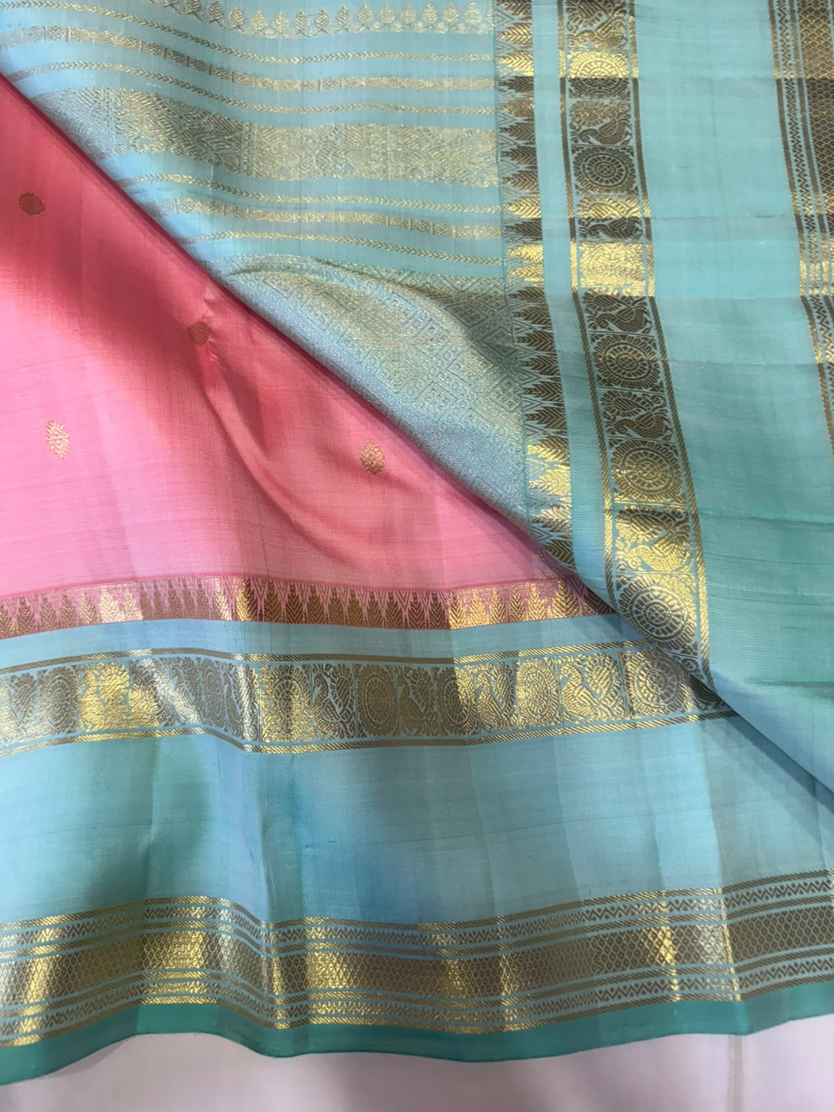 Pure Kanchipuram Traditional Handloom Silk Sarees